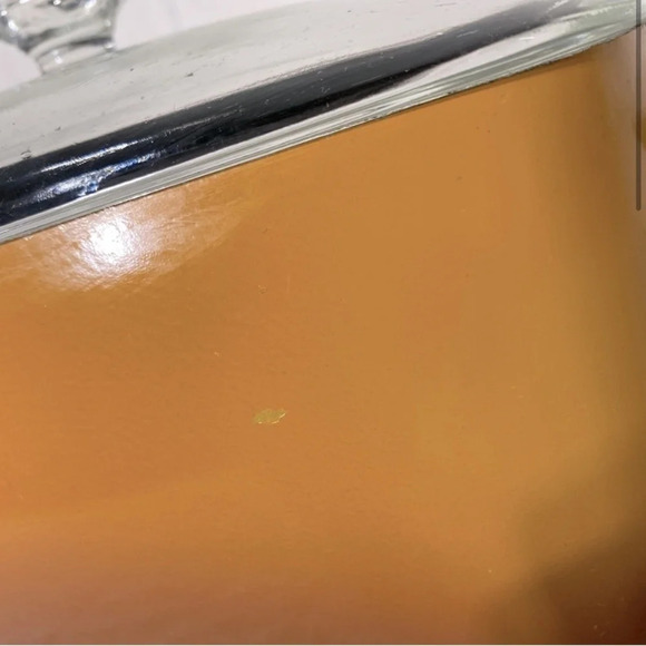 West  Bend Slo Slow Cooker 6 qt Harvest Gold Brown Replacement Kettle Pot W Lid - Picture 2 of 16